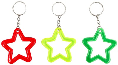 Брелок светоотражающий "Звёздочка" (в асс., разные цвета)