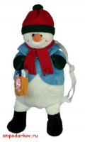 Новогодний подарок "Рюкзак Снеговик"