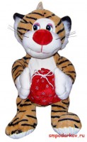 Новогодний подарок "Тигр с мешком"
