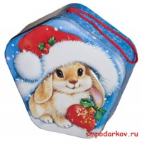 Новогодний подарок "Пятиугольник крольчонок"