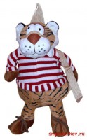 Новогодний подарок "Рюкзак "Тигр в тельняшке"