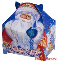 Новогодний подарок "Ларец Дед Мороз и Снегурочка"