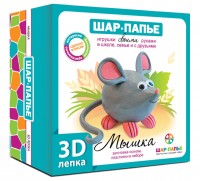 Набор для творчества "Мышка 3D лепка"