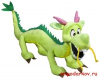 Мягкая игрушка "Зелёный дракон"