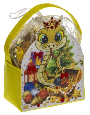 Сумочка "Змейка в короне"