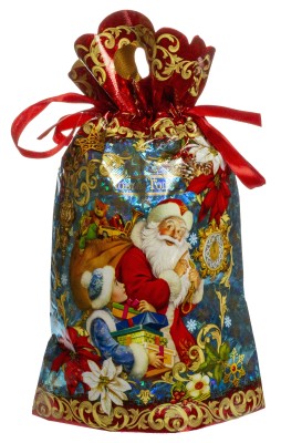 Мешок "С Новым годом!" (голубой)