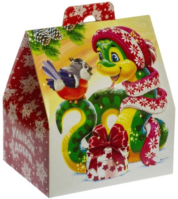 Змейка и снегирь