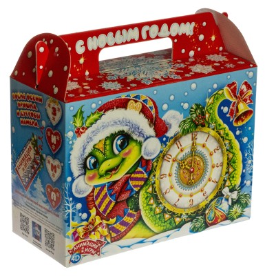 Змейка с часами