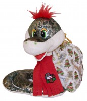 Змейка в шарфе