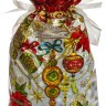 Новогодний подарок Мешок "С Новым годом!" (белый)
