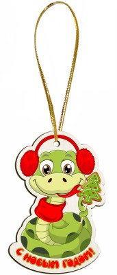 Подвес "Змея в наушниках"