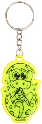 Брелок светоотражающий "Маленький змеёныш в яйце"